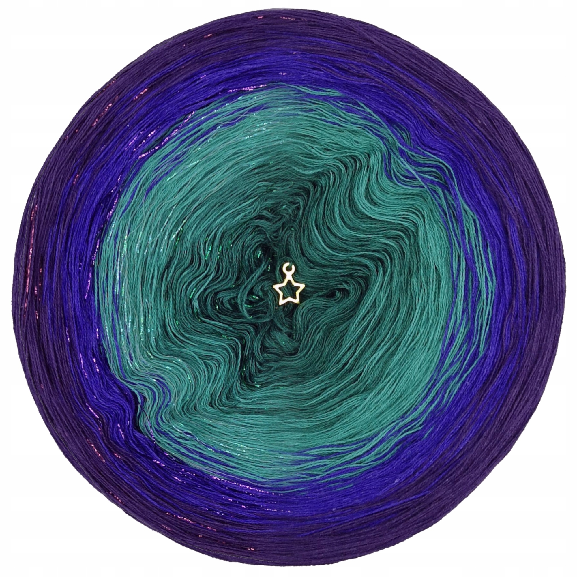 Příze bavlna akryl motůrek 3 nitě XMAS08 Lurex 1600m