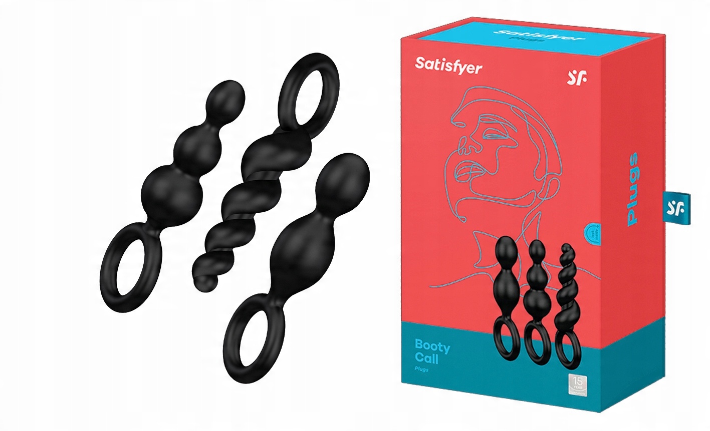

Satisfyer Booty Call zestaw korków analnych