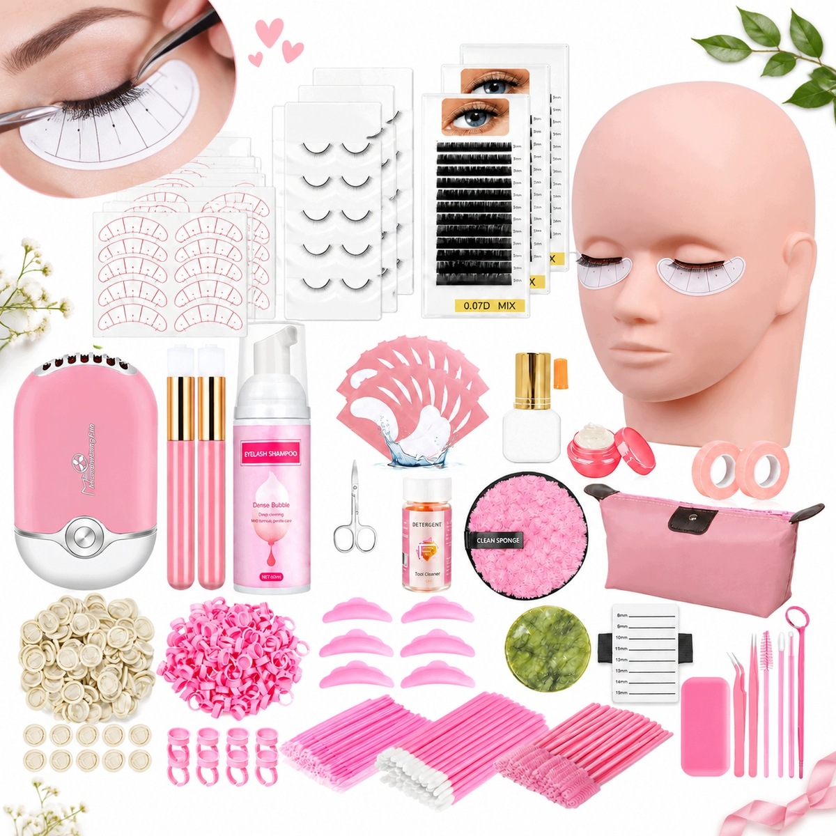 Sada Na Prodlužování Řas Pro Začínající Stylistky