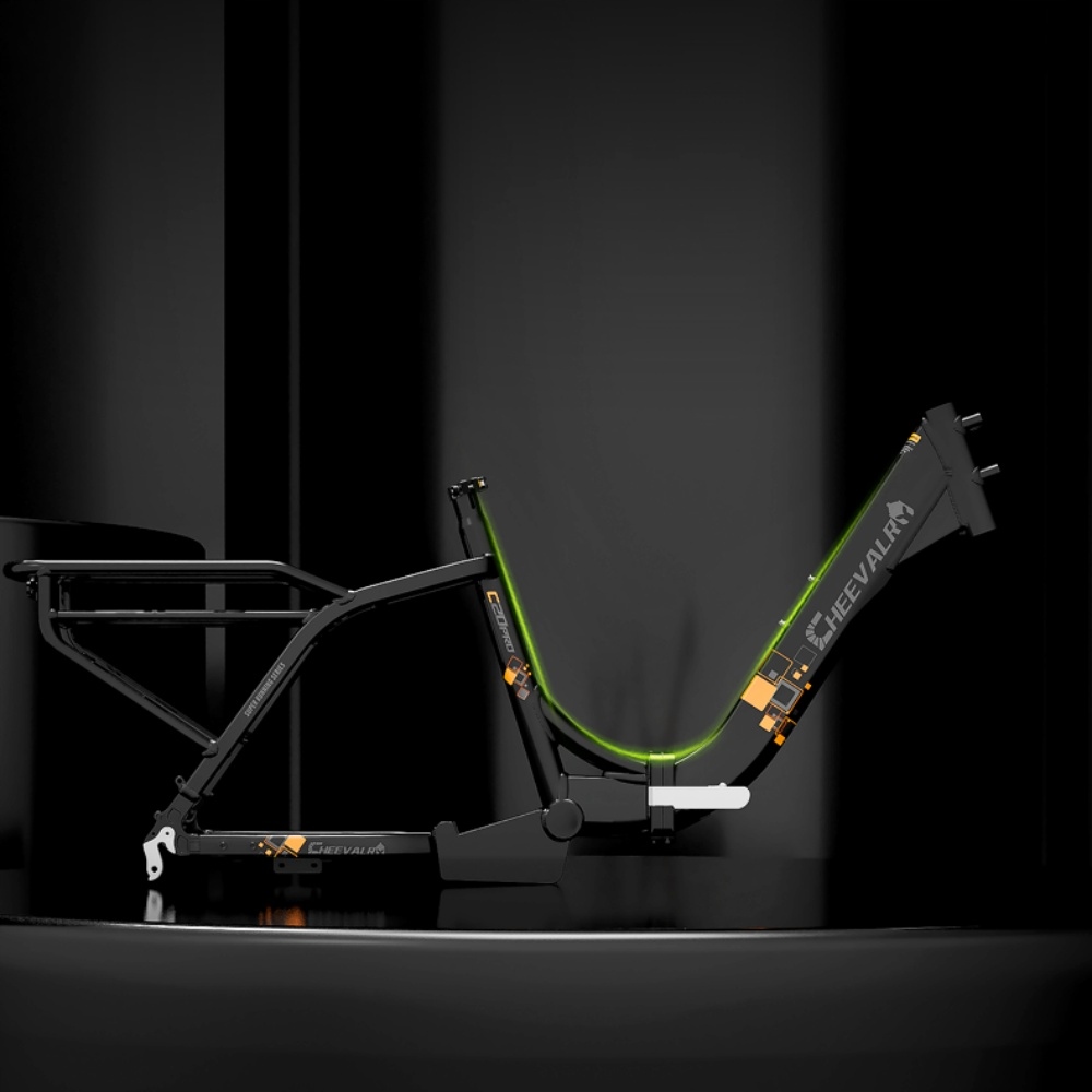 Rower elektryczny dla dorosłych Cheevalry C20 PRO 150KM 500W E-BIKE 20'' Kolor czarny