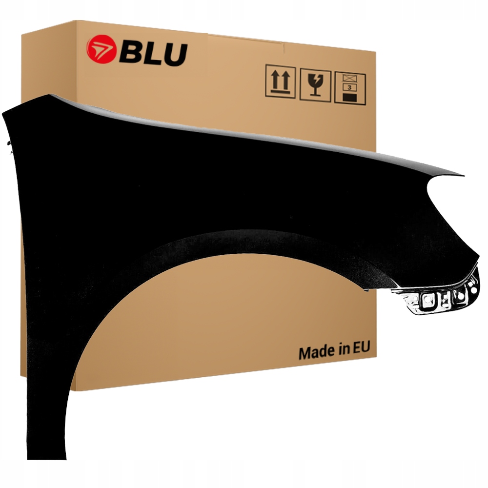 Blu Blatník Vw Golf VI 6 L041 LO41 pravý černý 08-16 přední hatchback