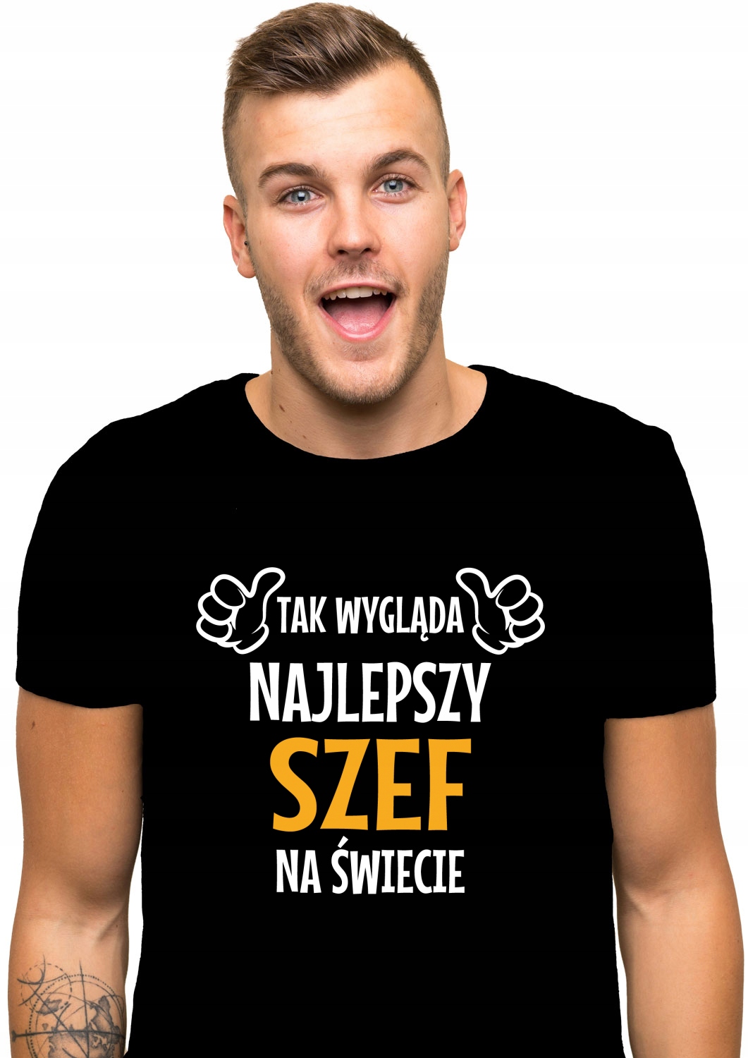 

koszulka Najlepszy Szef prezent