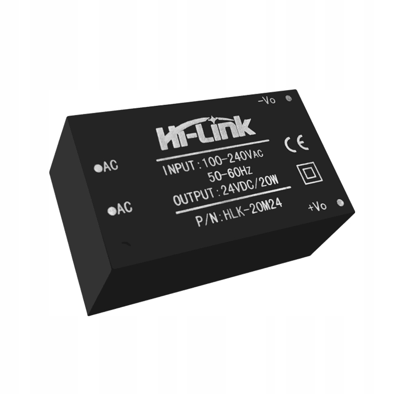Zasilacz Ac/dc 20W Hi-link HLK-20M24 V-out 24V 830mA