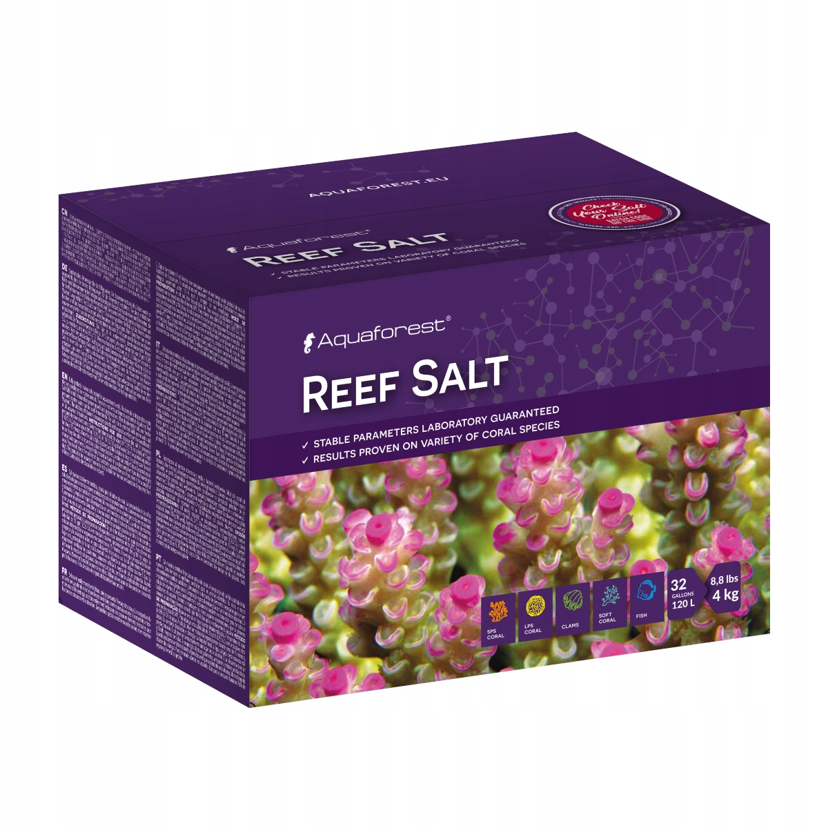 Levně Aquaforest Reef Salt Box 4kg mořská sůl útesová