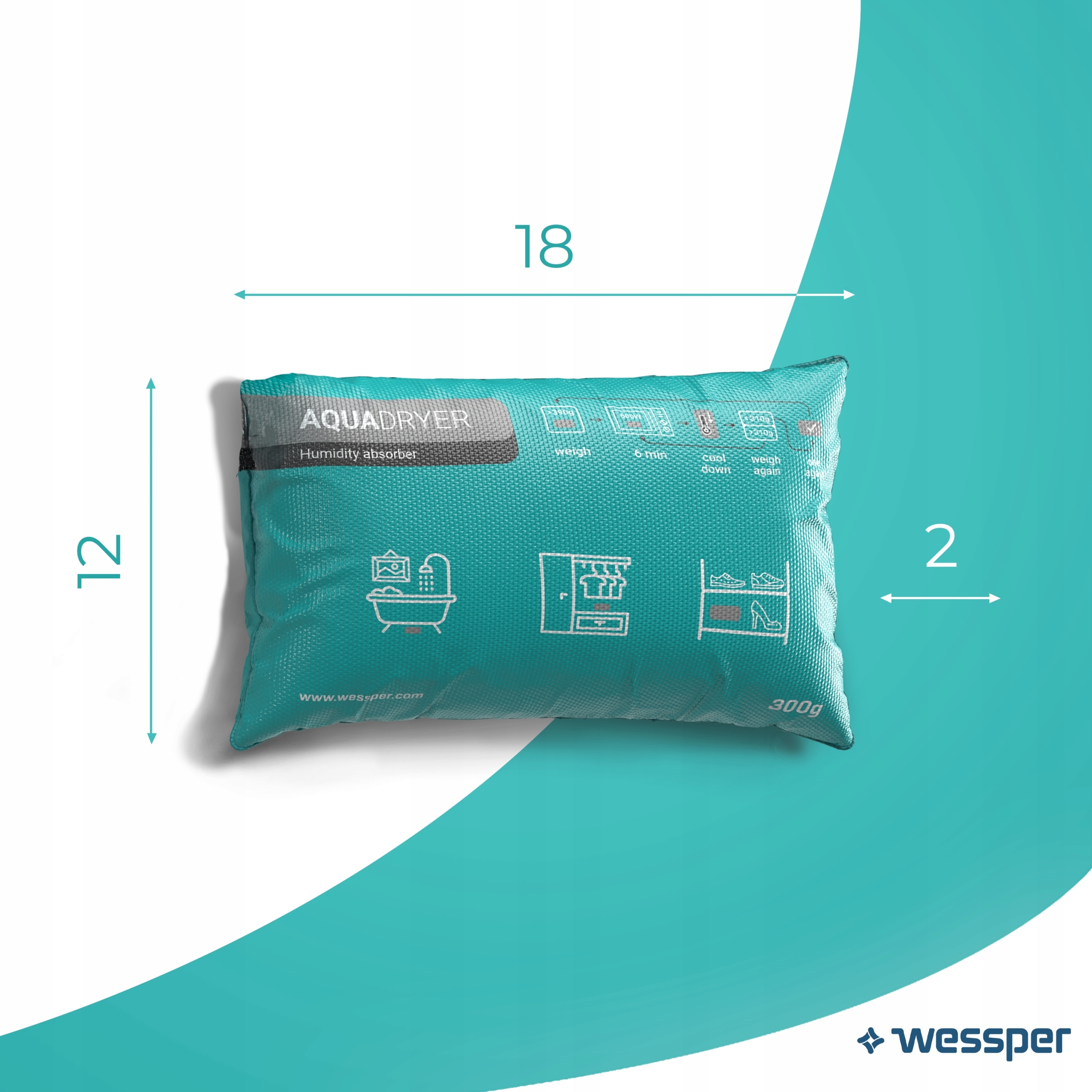 2X OSUSZACZ SAMOCHODU POCHŁANIACZ WILGOCI AUTA XXL Stan opakowania oryginalne