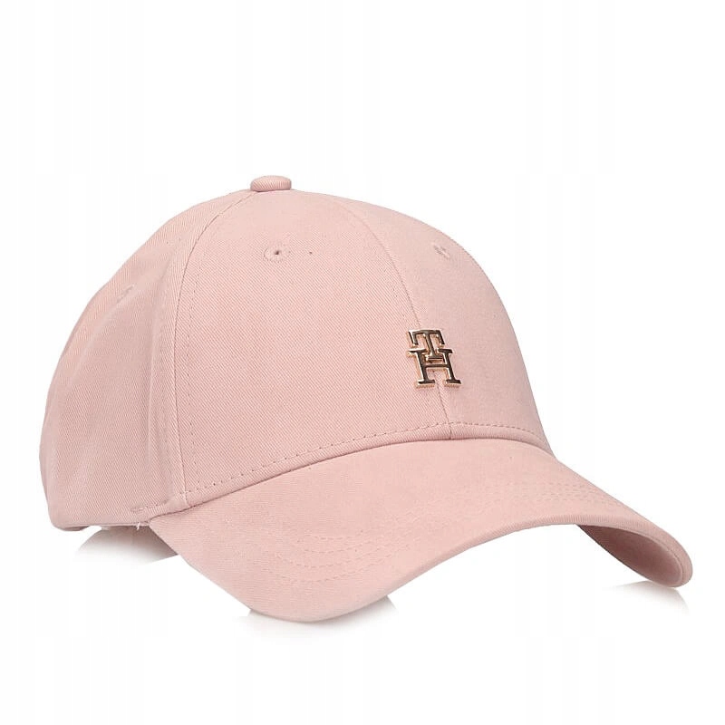 Čepice dámská Tommy Hilfiger AW0AW17631TQN001 Th Elevated Chic Cap růžová