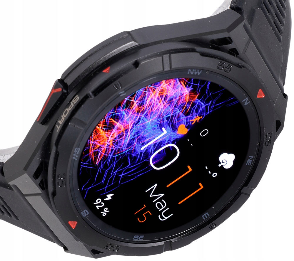 Chytré Hodinky Rubicon RNCF41, černé