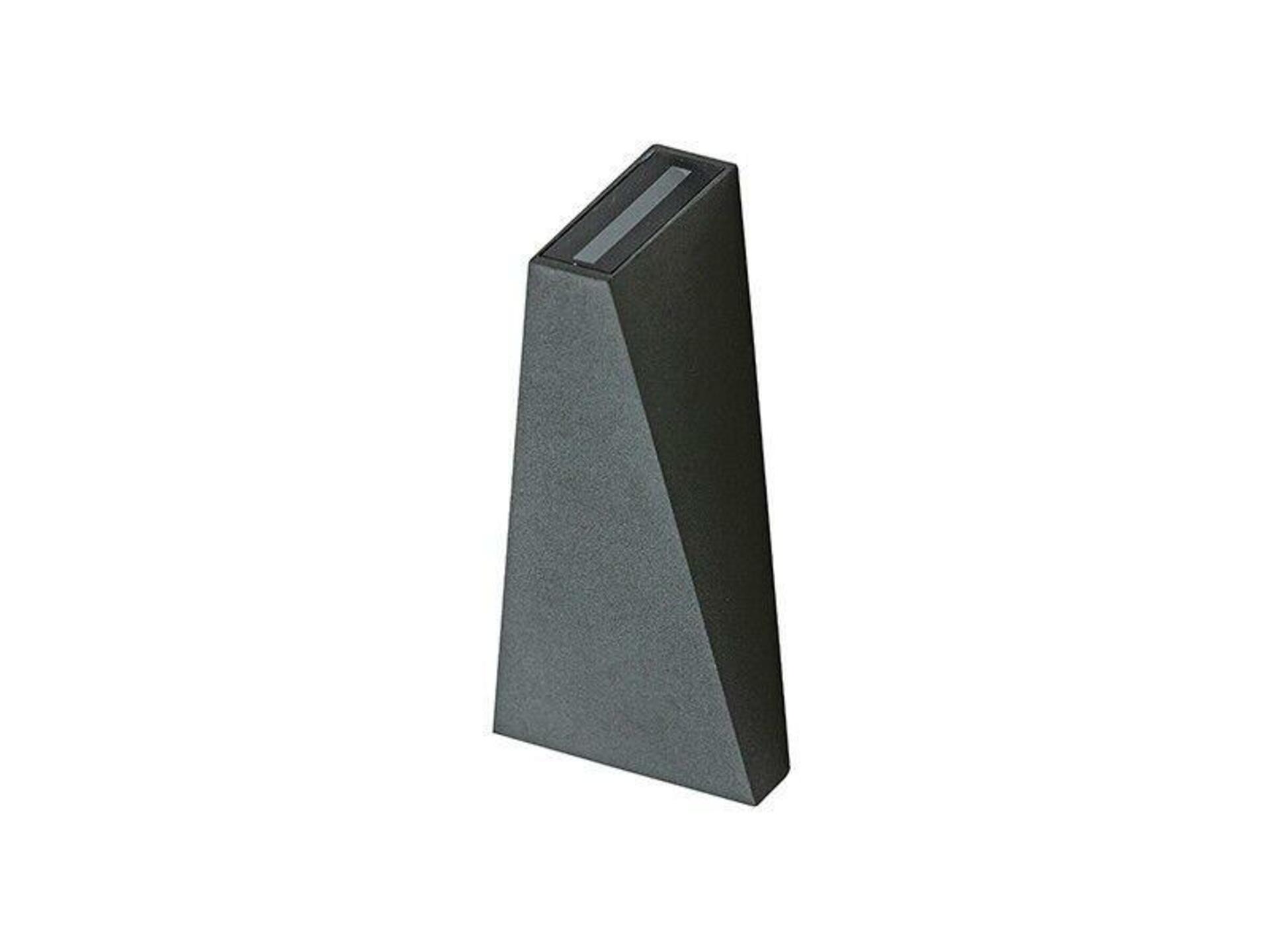 AZzardo AZ2200 vonkajšie nástenné svietidlo Zita XL tmavá šedá