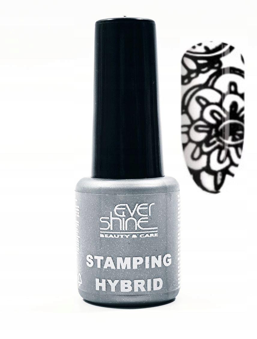 

Stamping Gel Lakier Hybrydowy do Stempli Czarny