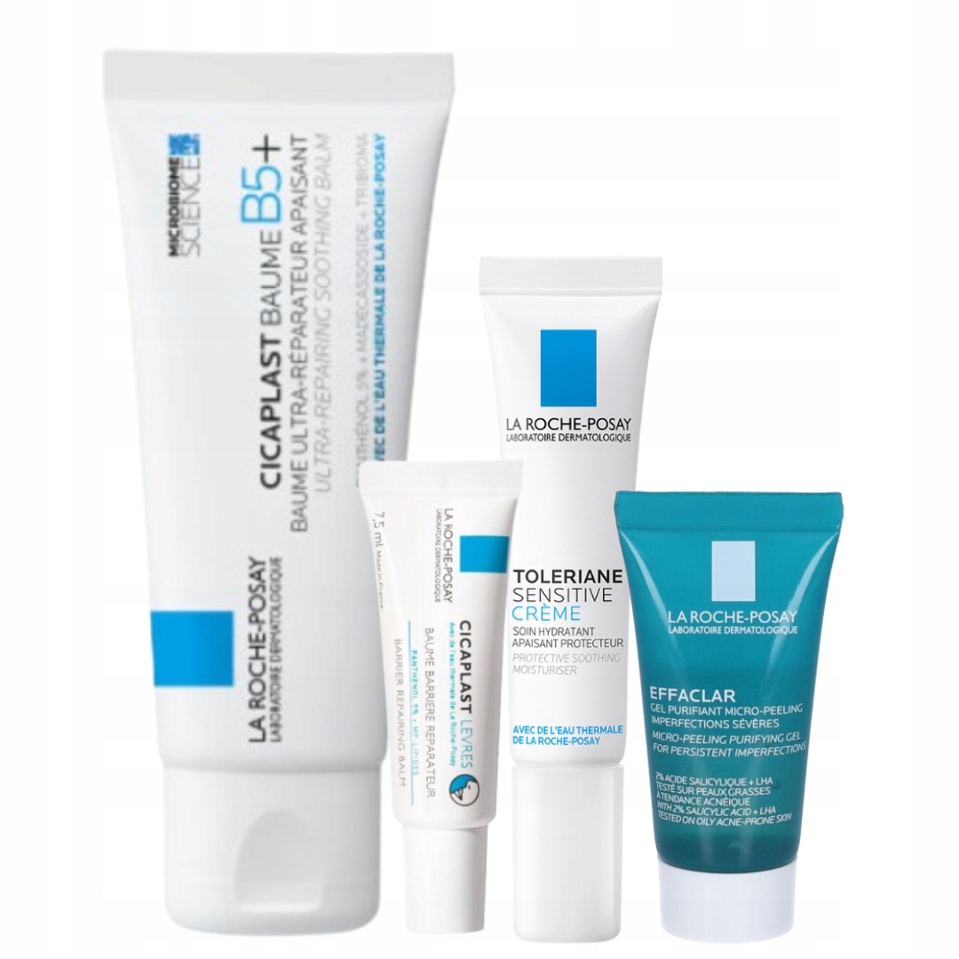 Zestaw La Roche-Posay Cicaplast Baume B5+ Balsam 40ml Balsam do ust 7,5ml
