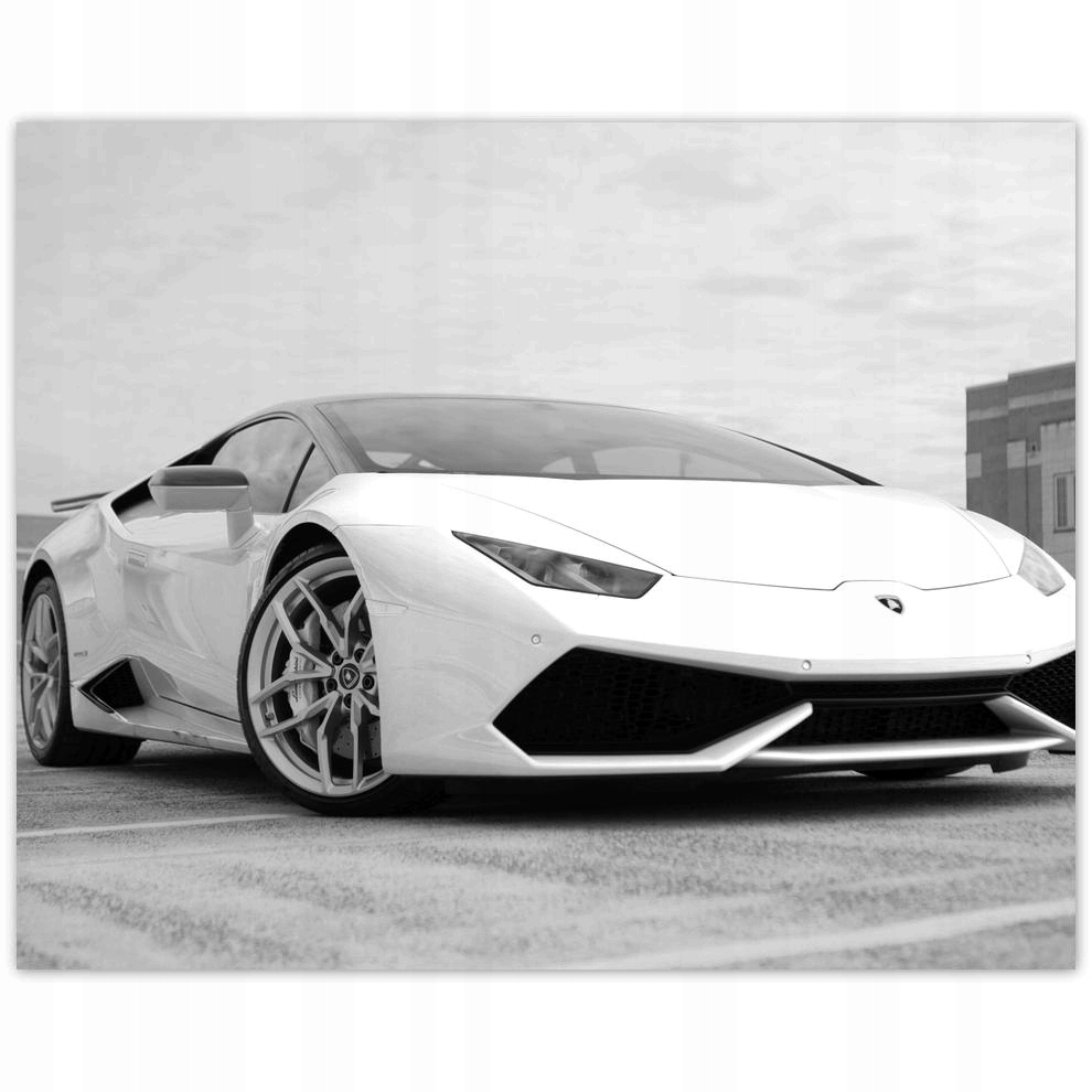 

Plakat 50x40 Ferrari White