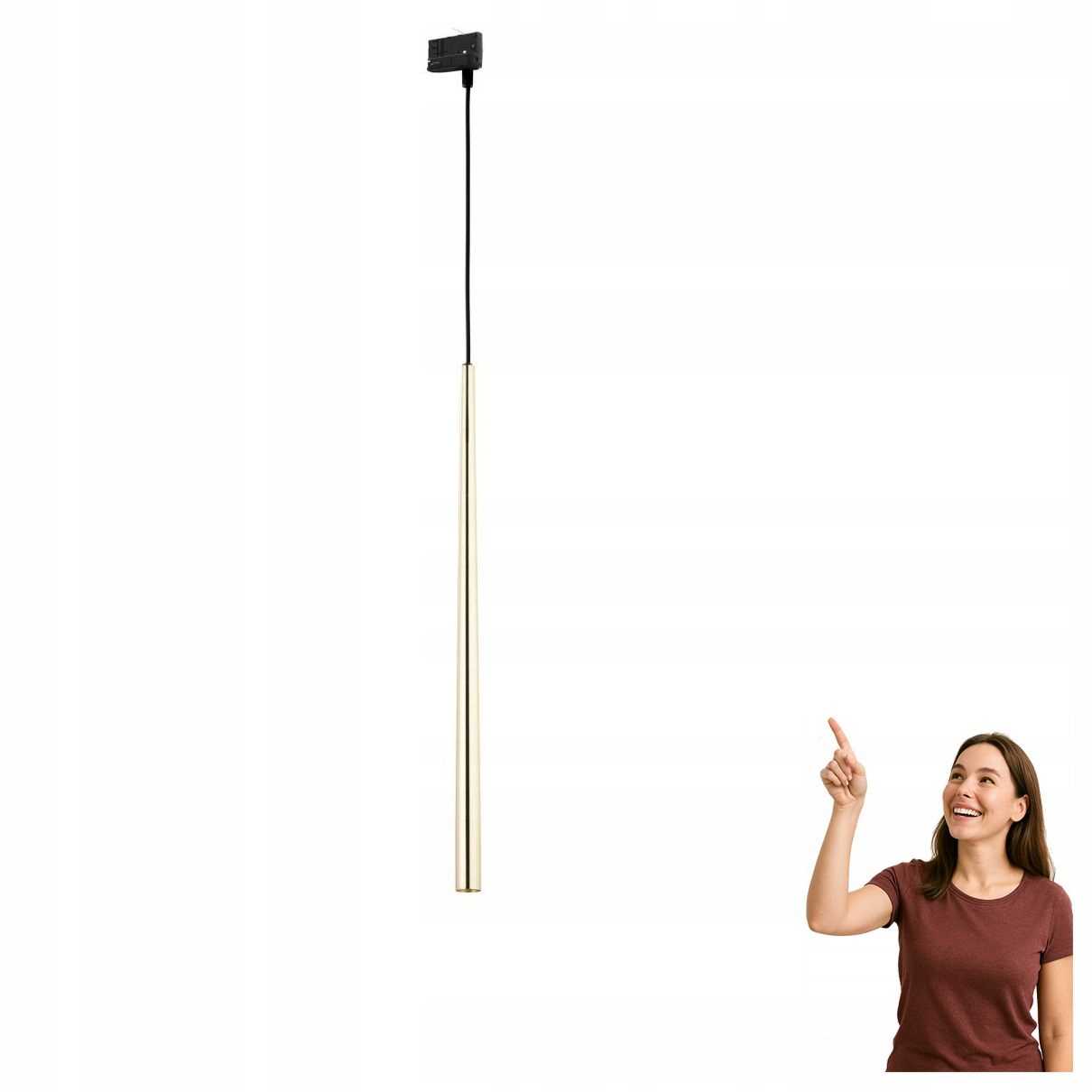 Závěsná 3-fázová kolejnicová lampa Piano 6029 Tk Lighting