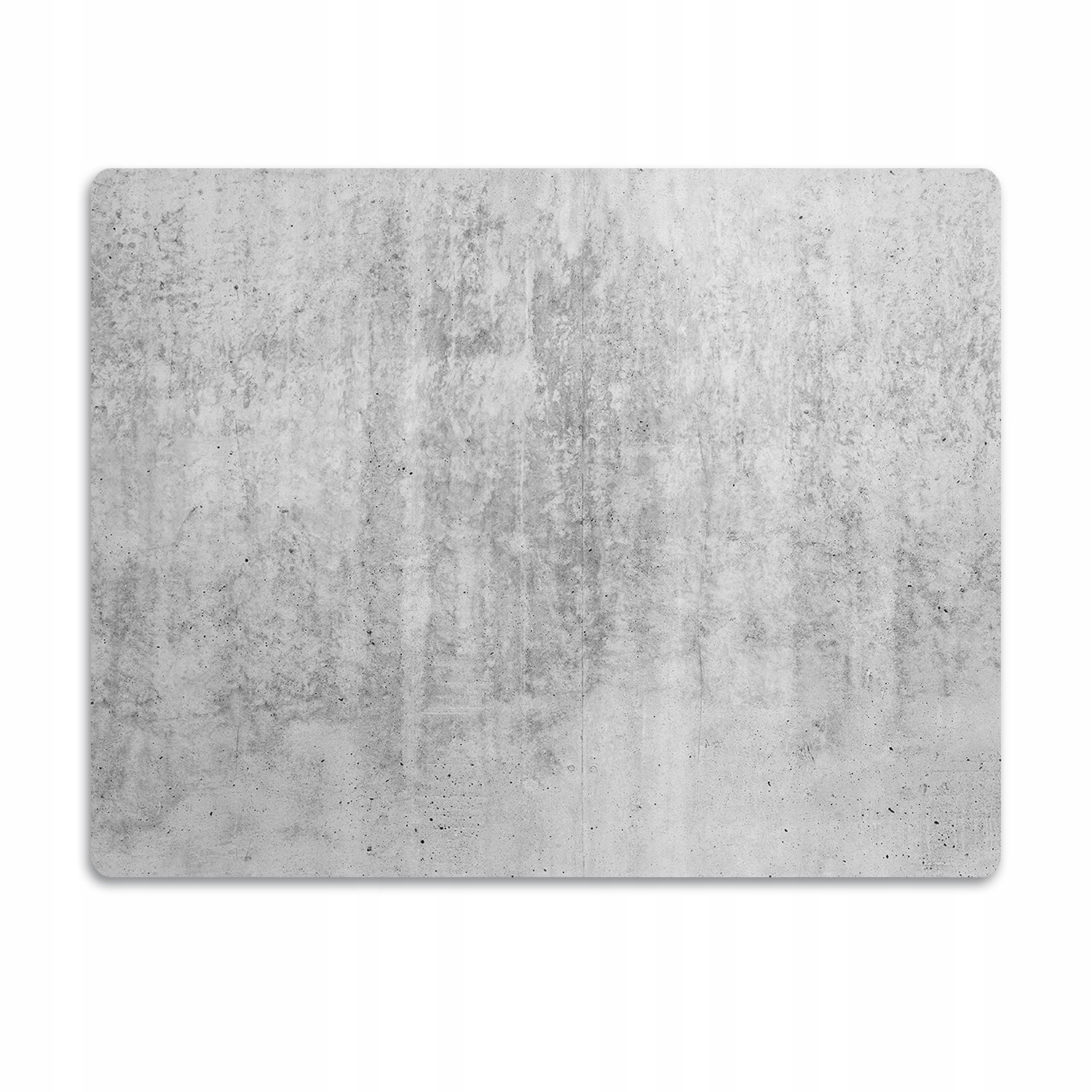 Levně Ochranná podložka pod misky pro psa Šedý beton 90x60