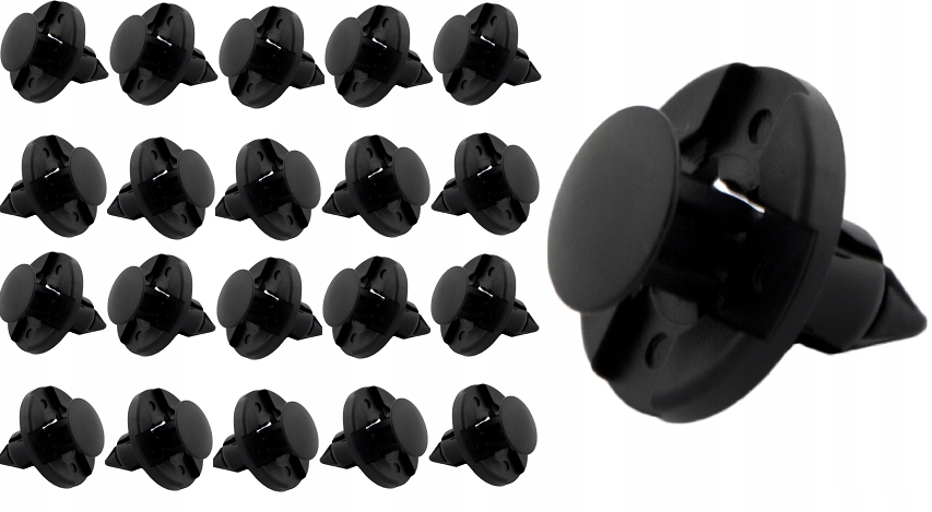 20x ВТУЛКА КЛИПСА NISSAN MITSUBISHI QASHQAI 8 mm