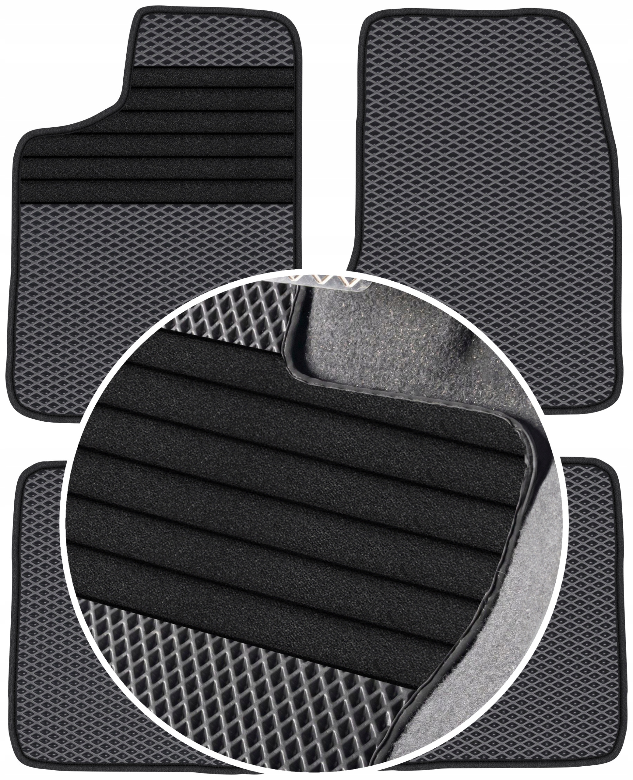 Seat Cordoba I 1993-1999 Gumové rohože Eva Eternity Posilnenie XXL