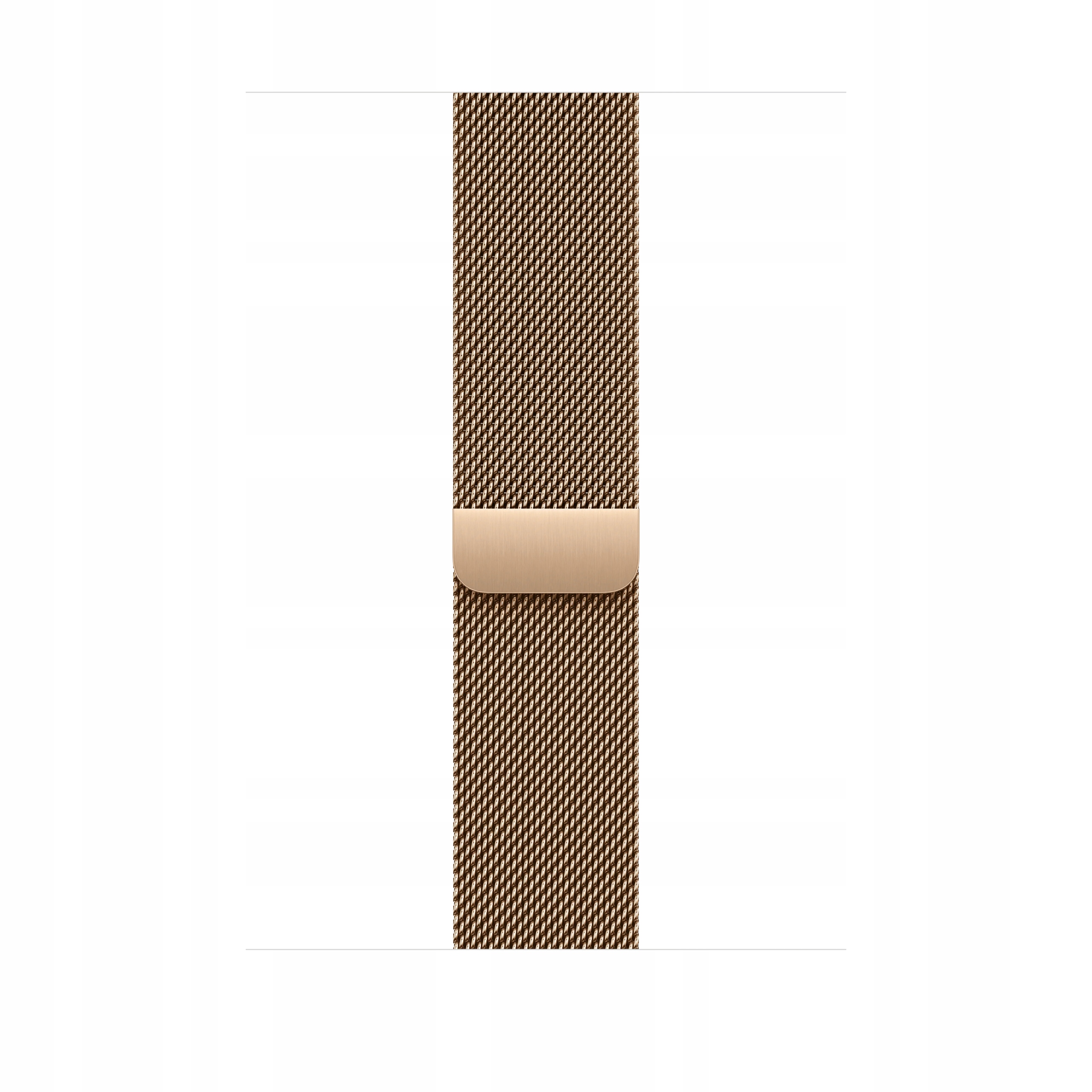 Apple Watch 44/45/46/49mm zlatý milánský tah S/m