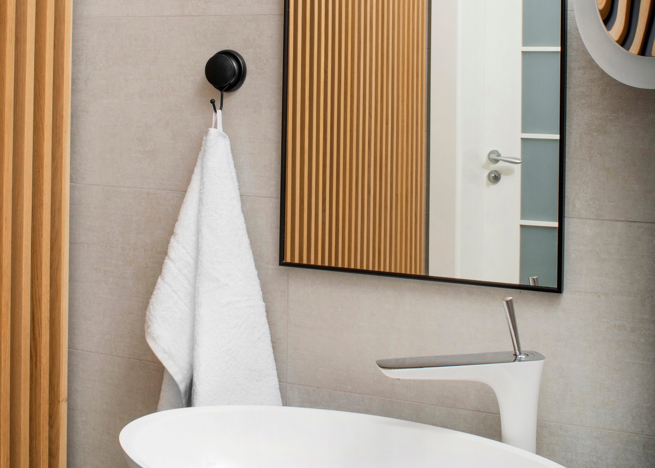 RĘCZNIKOWY UCHWYT NA PRZYSSAWKĘ HACZYK Kod producenta CH.GAVI-H1A-BLK