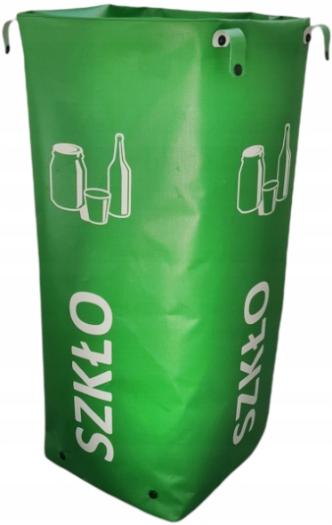 

Worek na odpady do stelaża zielony Szkło
