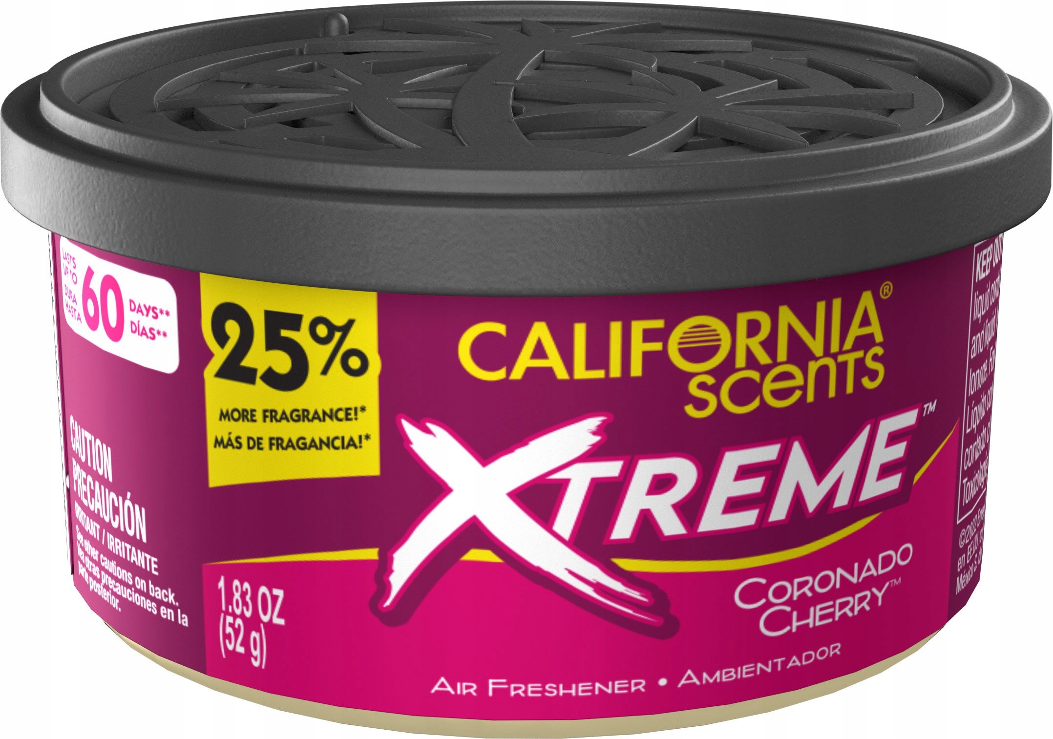 CALIFORNIA SCENTS XTREME CHERRY PUSZKA ZAPACH ODŚWIEŻACZ DO SAMOCHODU Rodzaj puszki zapachowe