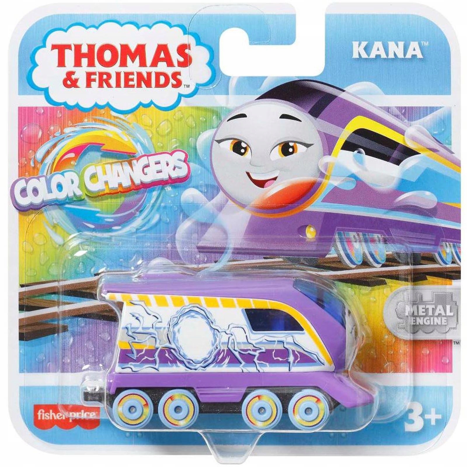 

Tomek I Przyjaciele Lokomotywa zmienia kolor Kana