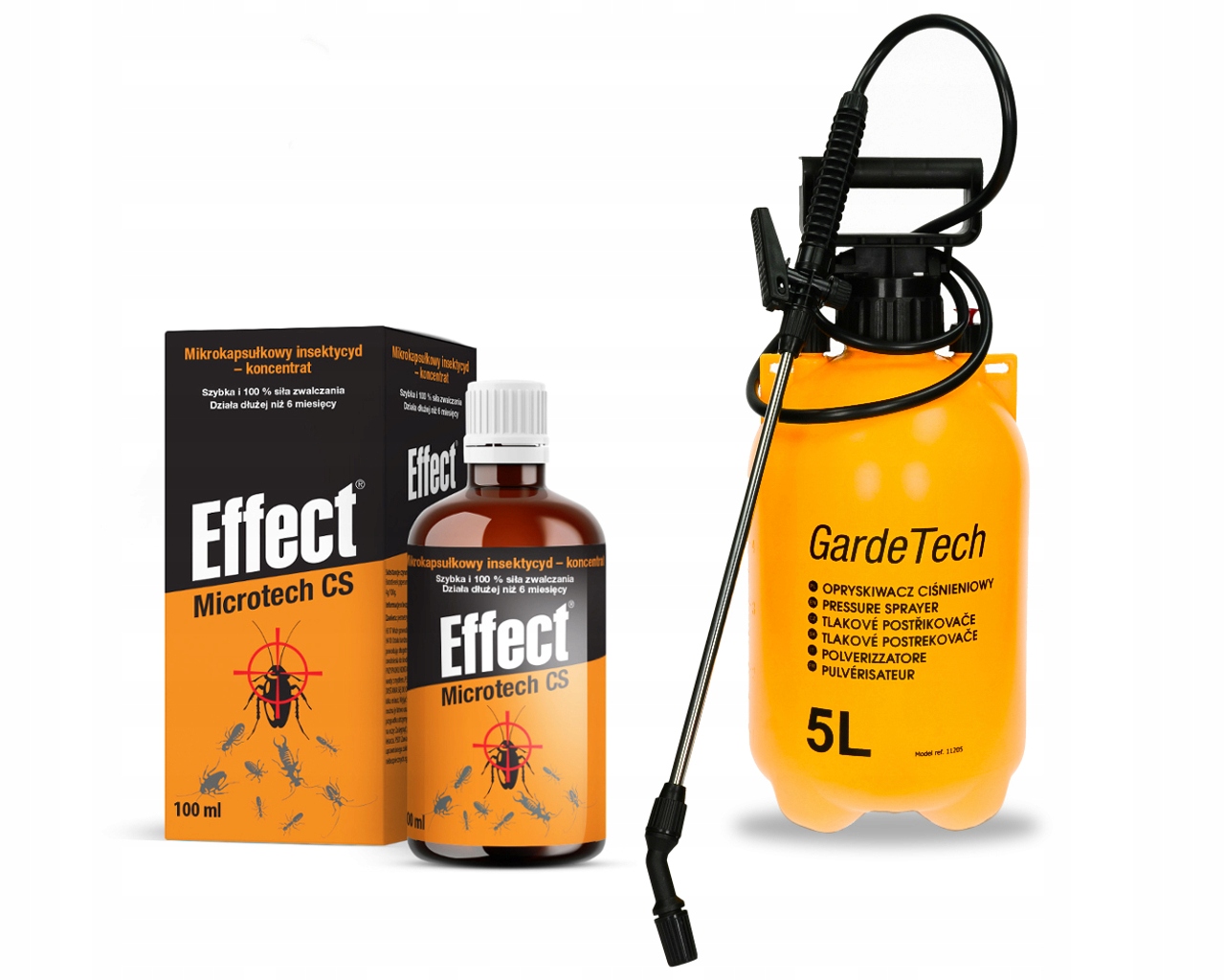 

Mocny Oprysk Preparat Na Pająki + Opryskiwacz 5L