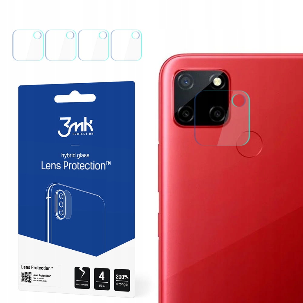 

Szkła hybrydowe na aparat do Realme C12 3mk Lens