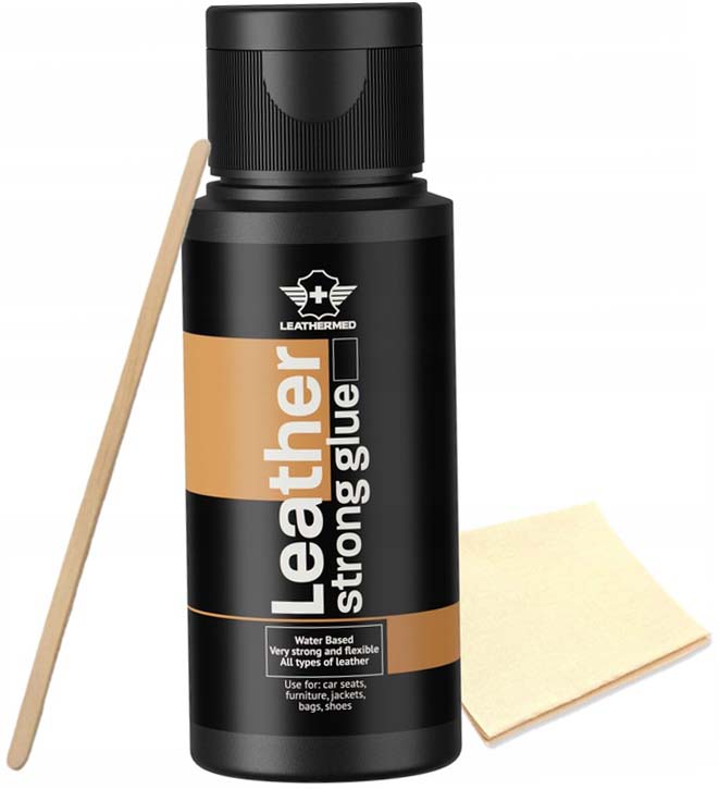 Klej Bardzo mocny do skóry tapicerki skórzanej 50 ml Strong Glue