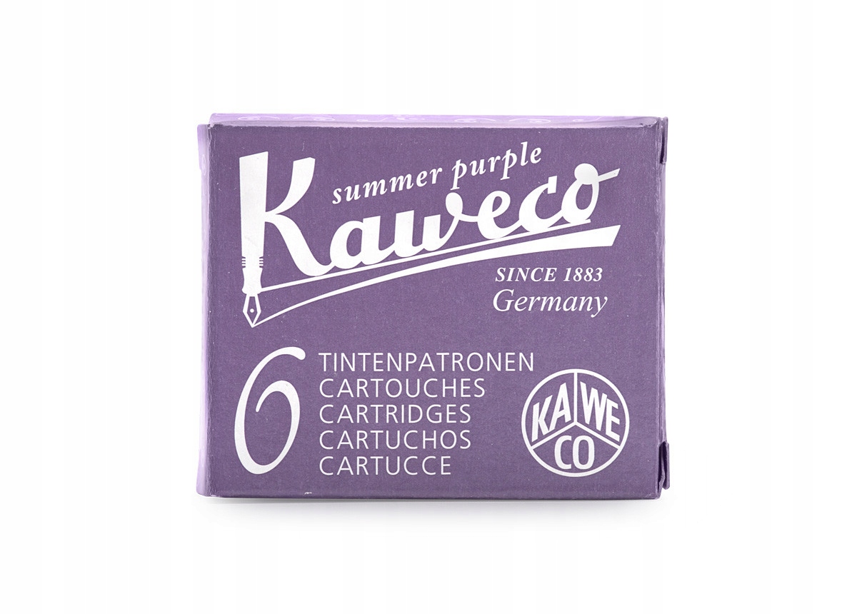 

Naboje atramentowe Kaweco Summer Purple, 6 szt