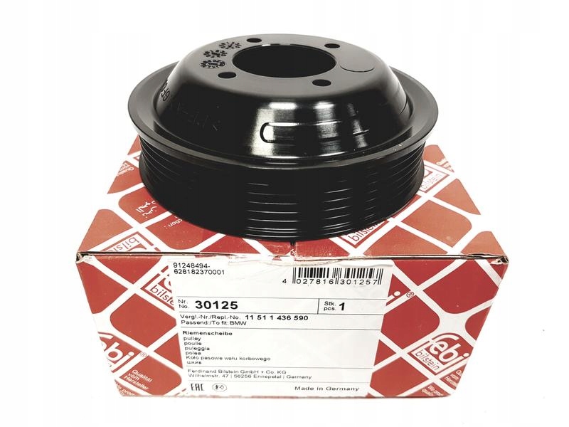 FEBI KOŁO PASOWE POMPY WODY BMW 3 E46 5 E39 Z3 Producent części Febi Bilstein