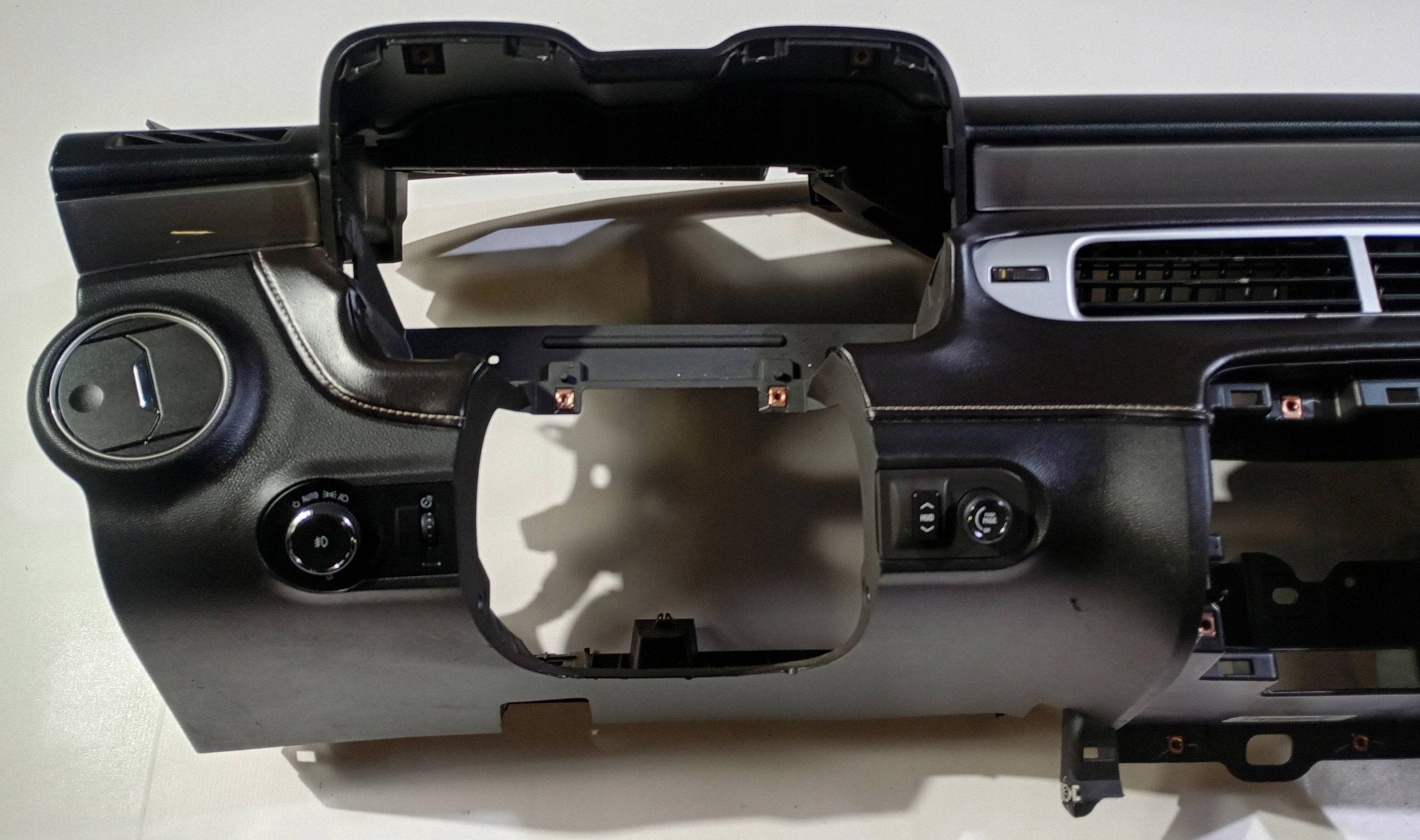 dashboard instrument panel console airbag airbag Chevrolet Camaro 2009-2015