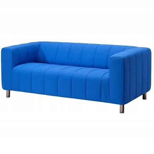 Ikea Klippan Pokrytie 2-miestnej pohovky, Langban svetlomodrý
