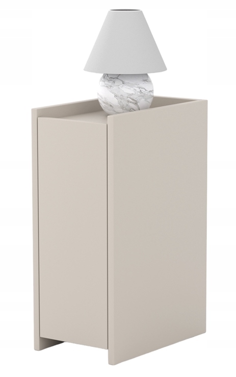 Úzky nočný stolík Narrow kašmír poličky nočná skrinka šírka 25 cm