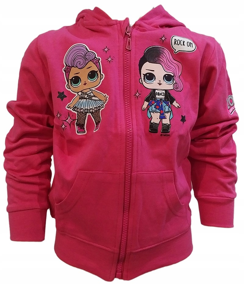 

L.o.l. Bluza Z Kapturem Rozpinana Lol Surprise 110