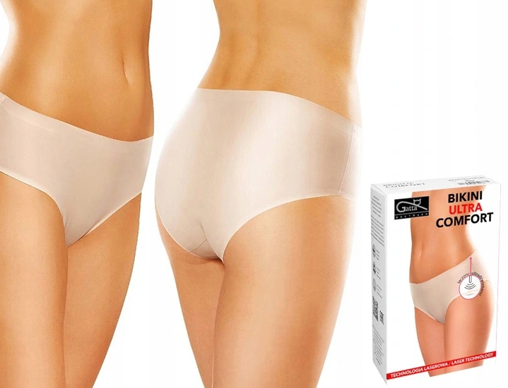 

Figi Gatta Bikini Ultra Comfort Beżowe M