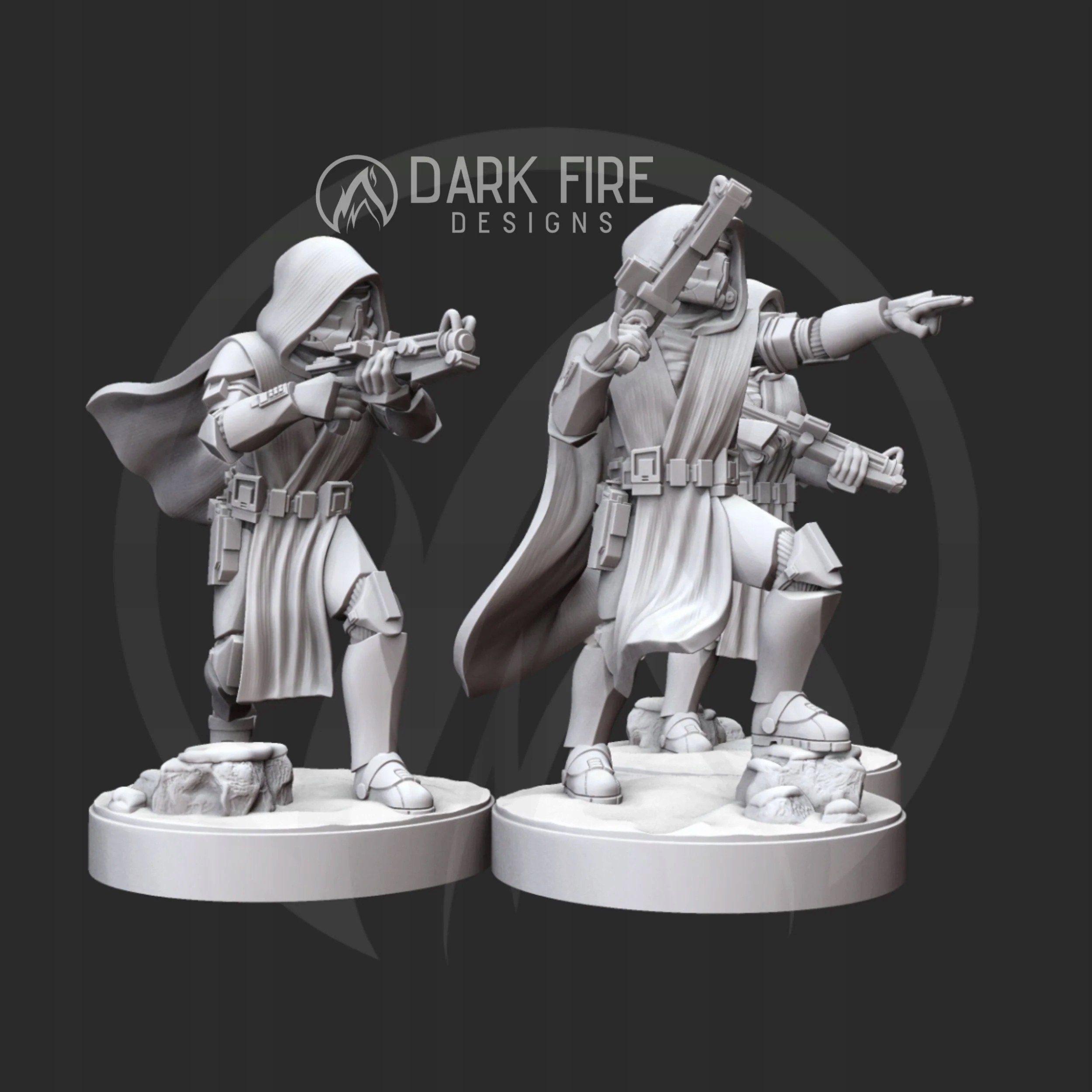 Cold Weather Commander model pasuje do gry StarWars Legion 1 Nazwa Druk 3D Modeli DarkFire