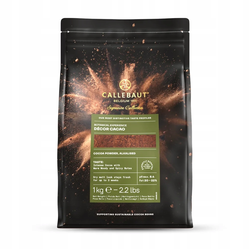 Callebaut kakao Botanical Décor Cacao prášek 1 kg