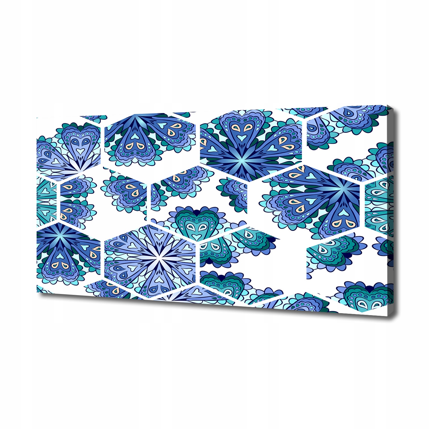 

Foto obraz na płótnie Elementy mandali 140x70 cm