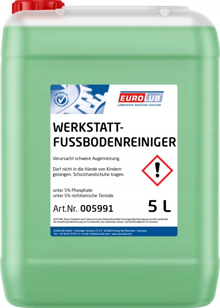 Levně Eurolub Prostředek na čištění dílenských podlah 5 litrů