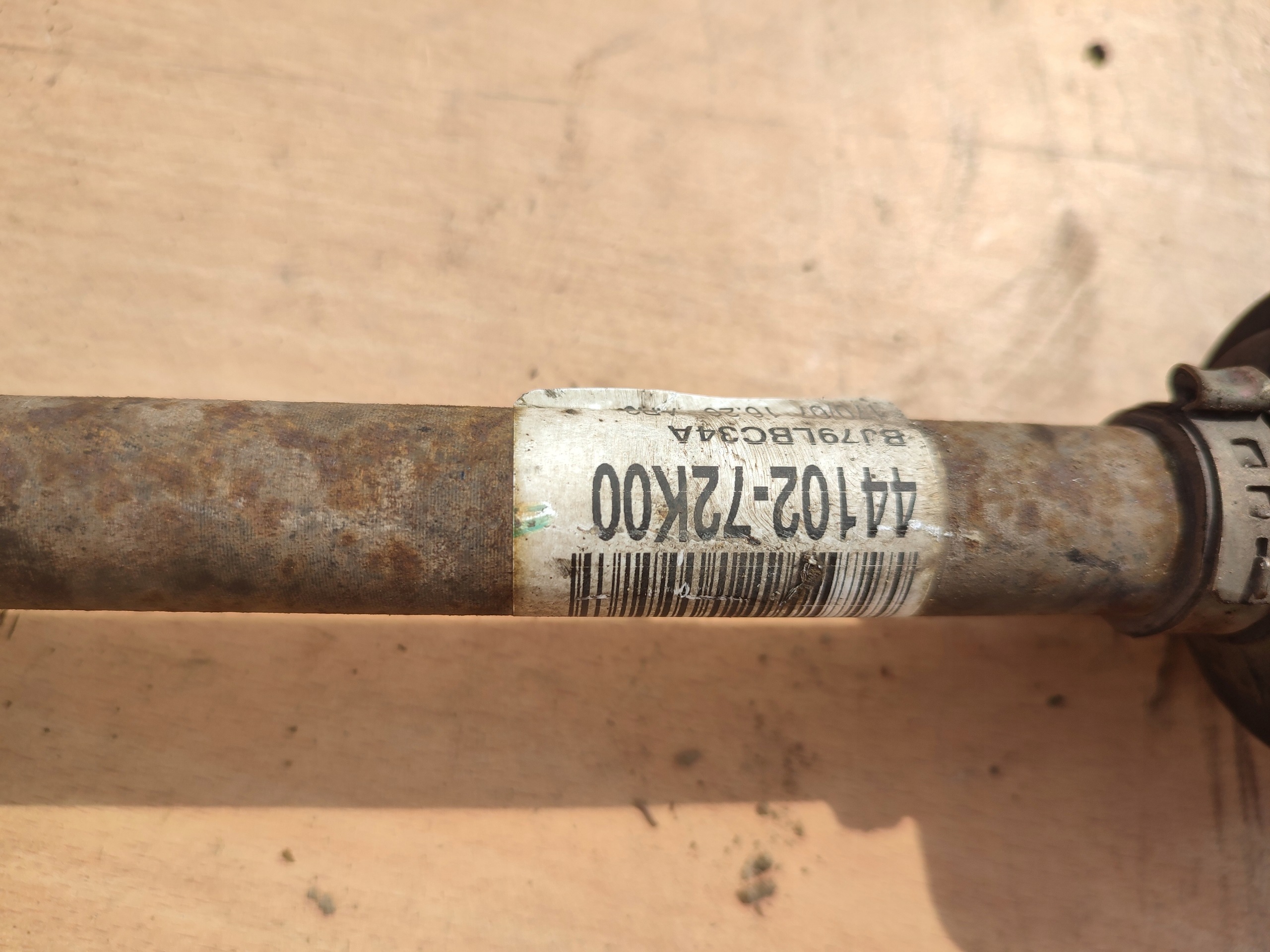 semi-axis front left SUZUKI SWIFT III MK6 1.3 44102-72K00