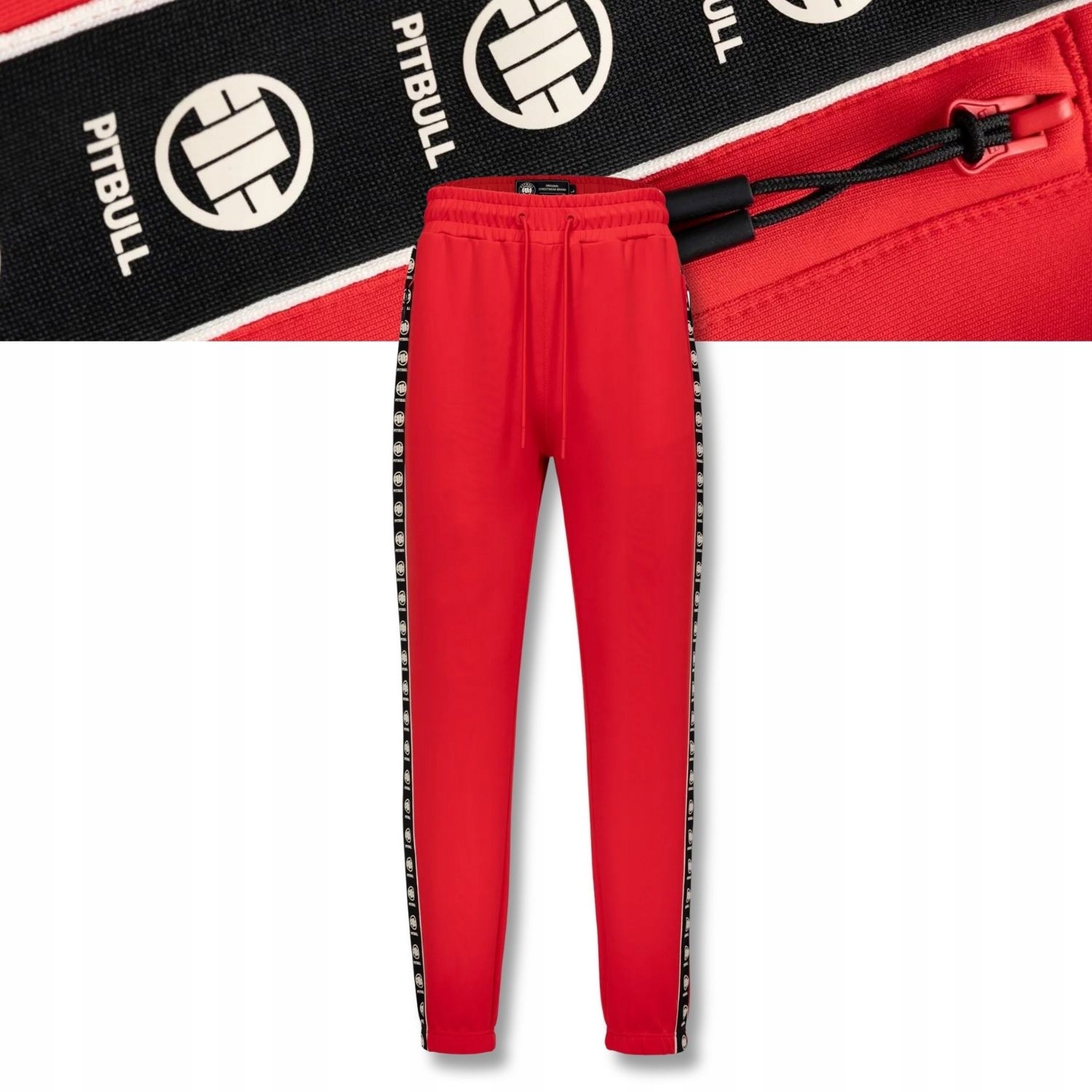 Pánské teplákové kalhoty Pitbull Oldschool Powers s pravidelným pohodlným střih L