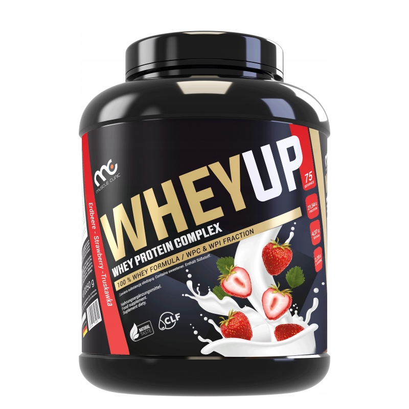 Muscle Clinic Whey Up 1800 g Wpc syrovátkový koncentrát čistý Top
