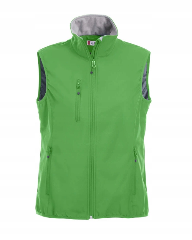 Clique Zelená Ležérní Vesta S Měkkým Límcem, Velikost 6F