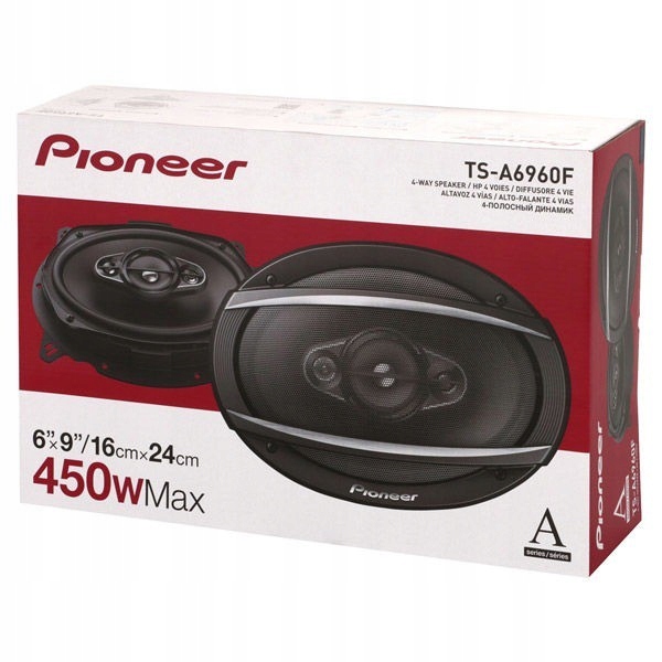 PIONEER TS-A6960F GŁOŚNIKI DO SAMOCHODU 4-DROŻNE Kod producenta 0884938409865