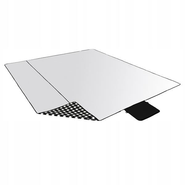 Duży koc piknikowy plażowy z izolacją termiczną 300x200 cm Nils Camp NC2310 Model NC2310