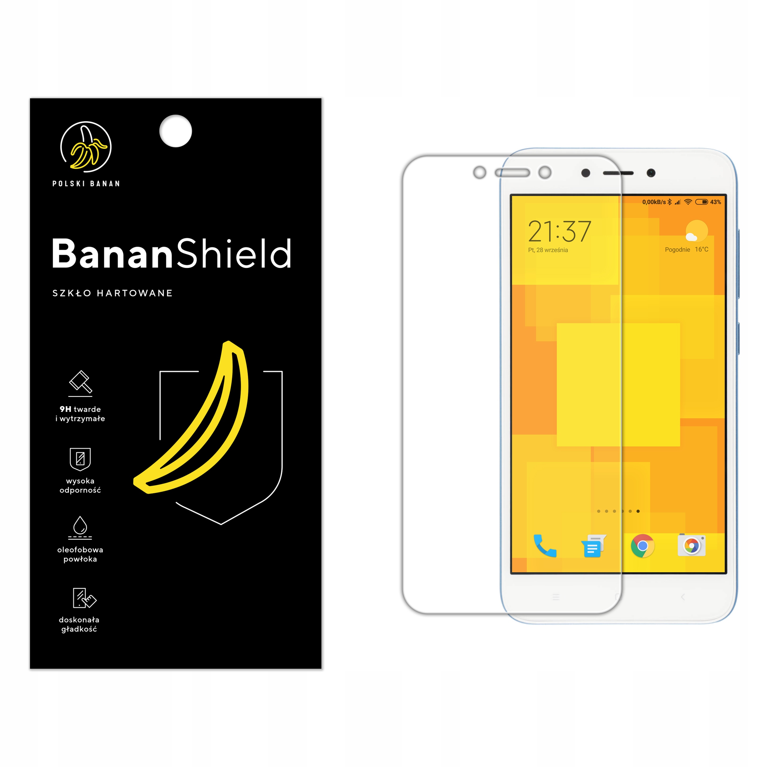 

Szkło Hartowane Polski Banan 9H do Xiaomi Redmi 5A