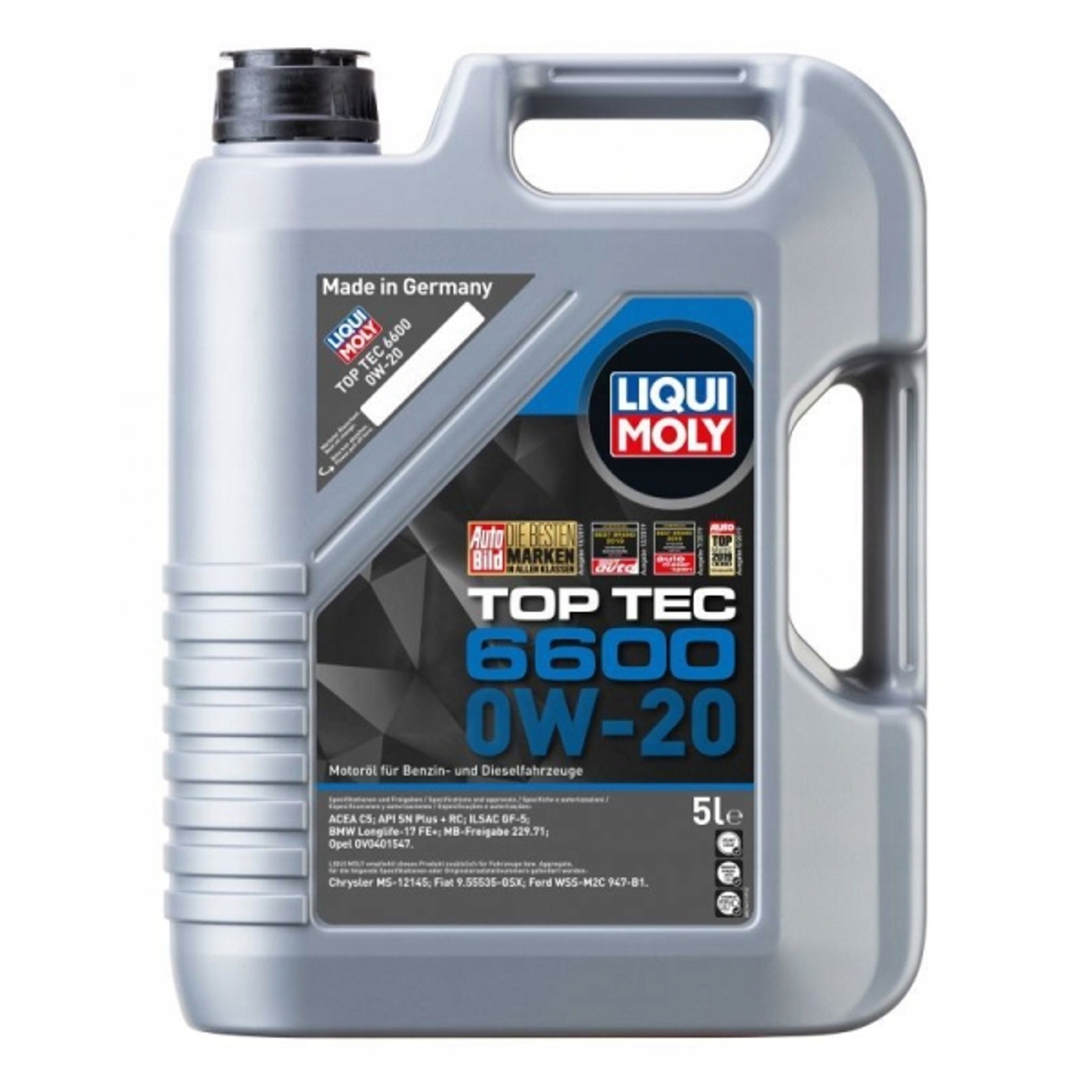 Motorový olej Liqui Moly 5 l 0W-20