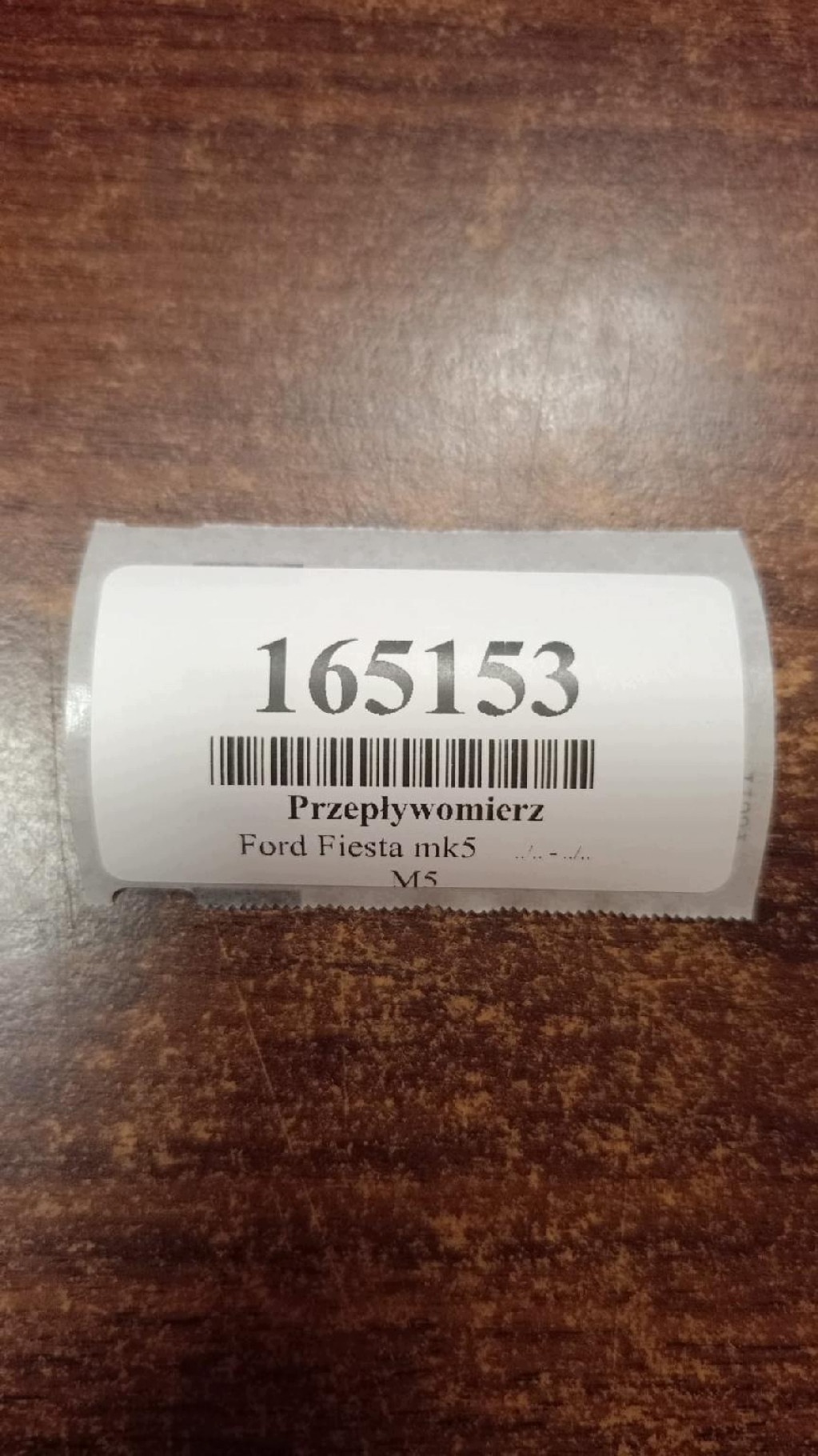 FORD FIESTA MK5 flow meter 9642212180