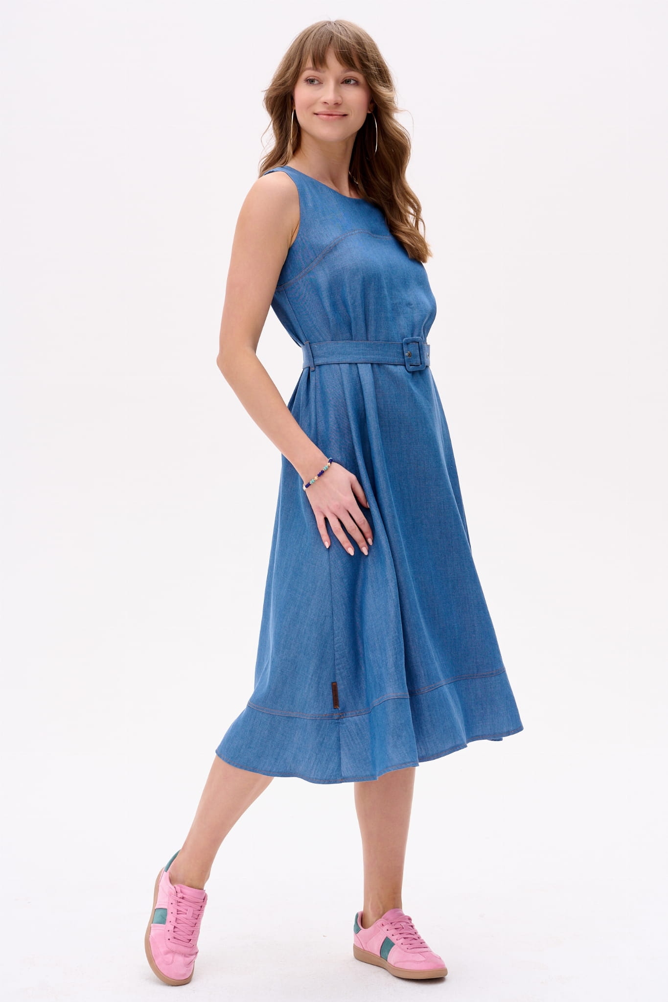 šaty Viviana blue shadow vel