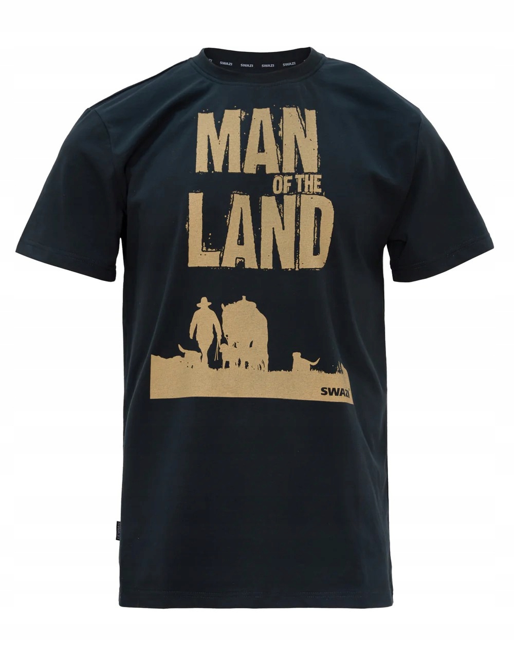 Swazi Tričko Man Of The Land Tee T-Shirt Black M