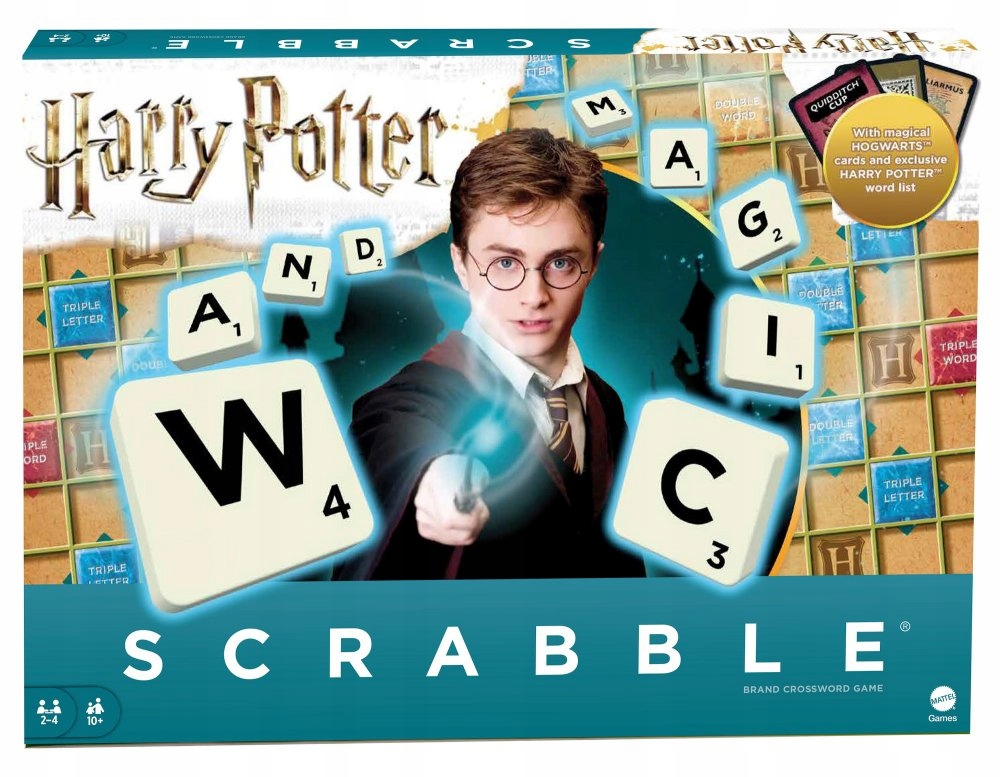 MATTEL Gra SCRABBLE ORIGINAL Harry Potter wer. PL